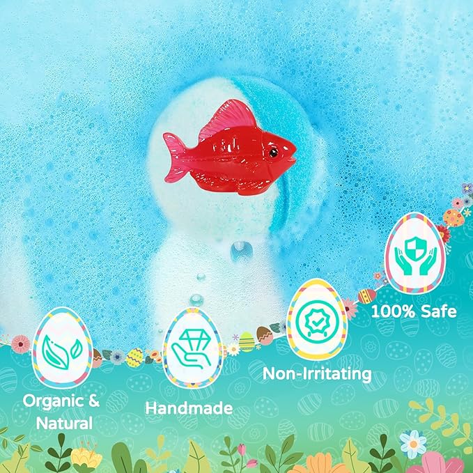 12-Piece Ocean Surprise Toy Bath Bomb Set